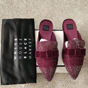 White House Black Market Blair Sparkle Slide